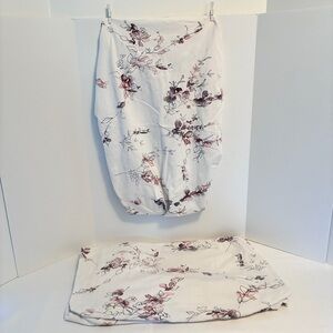 Oilo Studio Bella Floral Crib Sheet & Changing Pad Cover Set